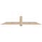 Ekena Millwork Eugene Smooth Timber Gable Bracket, Douglas Fir, 84"W x 17"H x 1 1/2"D x 5 1/2"F, 5/12 Pitch GBW084X17X0206EUG00SDF - alternate 1